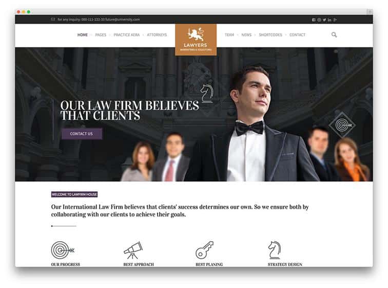 The Law Office website development experts