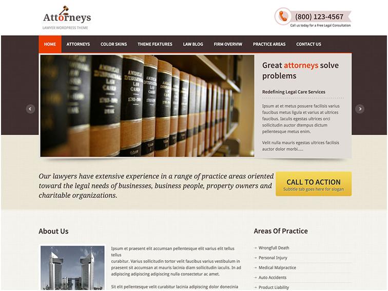 Attorneys website development