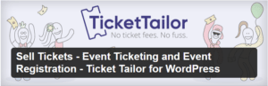 Sell Tickets is an event ticketing plugin available for WordPress websites