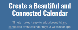 Timely is an event registration plugin available to use on WordPress websites