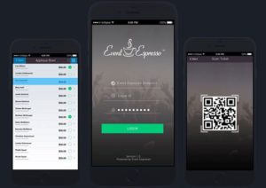 An example of a mobile ticketing app from an event registration plugin on a WordPress website